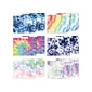 Better Office Tie-Dye Heavyweight File Folders, 1/3-Cut Tab, Letter Size, Assorted Colors, 12/Pack (80014-12PK)