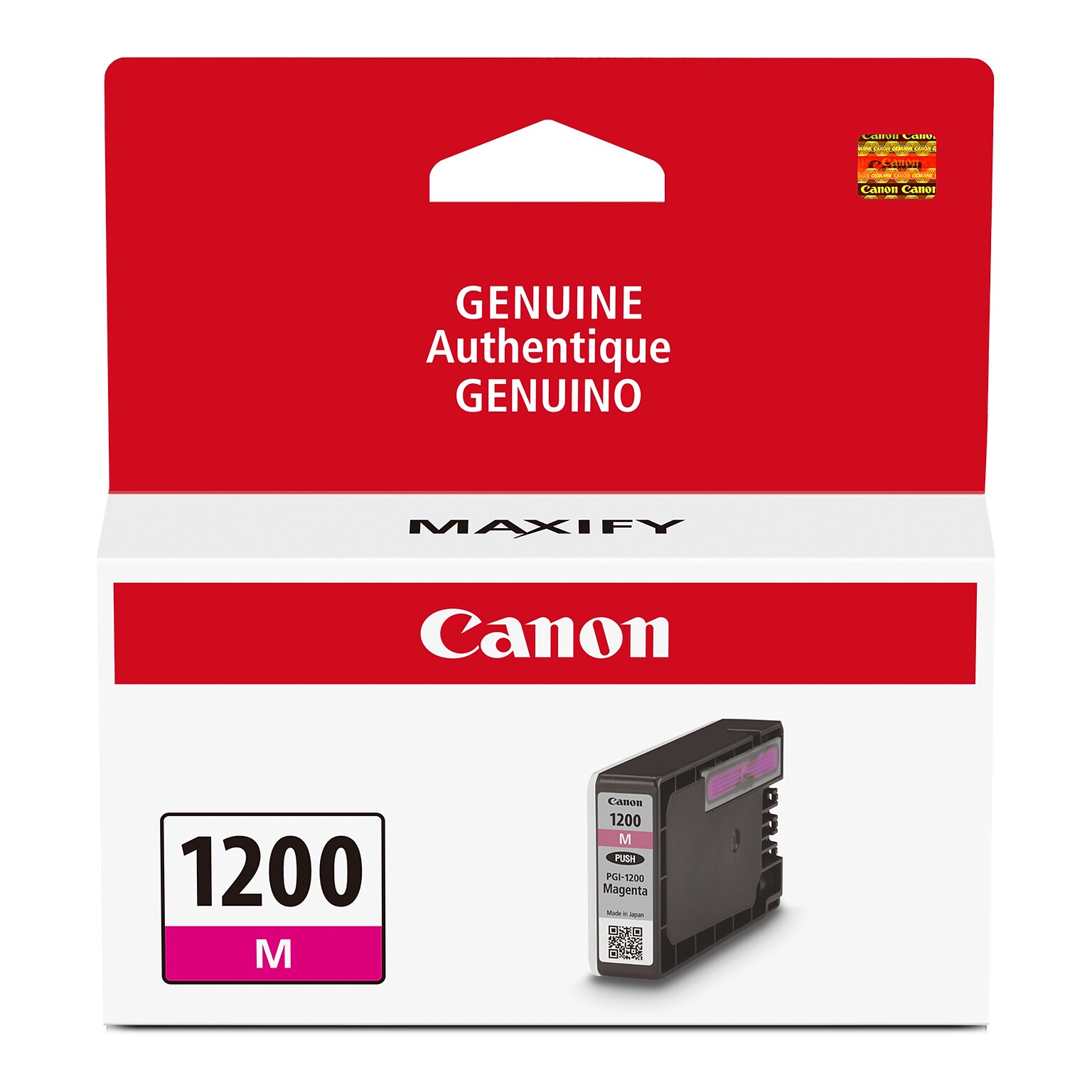 Canon PGI-1200 Magenta Standard Yield Ink Cartridge (9233B001)