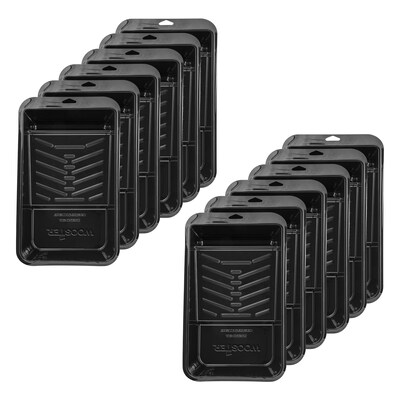 Wooster Brush Jumbo-Koter Tray, Black, Dozen (0BR4030064)