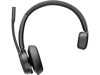 Poly Voyager 4300 UC Series USB-A Bluetooth Mono Phone & Computer Headset, MT Certified (77Y93AA)