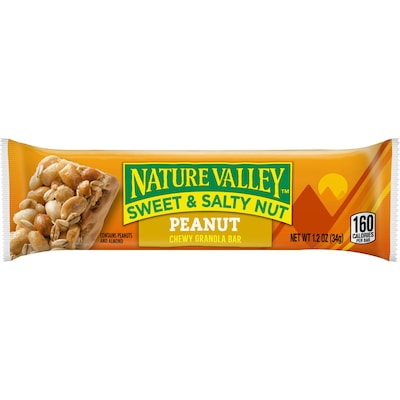 Nature Valley Sweet & Salty Peanut Nut Bar, 16 Bars/Box (GEM42067)