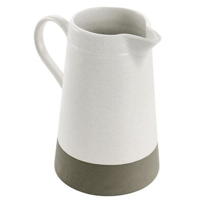 Gibson Home Bee & Willow Pitcher, 60 oz. Capacity, Off-White (935121033M)