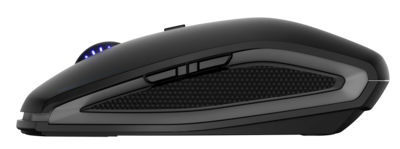 Cherry GENTIX BT Wireless Bluetooth Ergonomic Optical Mouse, Black (JW-7500US-2)