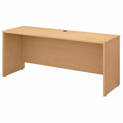 Bush Business Furniture Studio C 72W x 24D Credenza Desk, Natural Maple (SCD372AC)