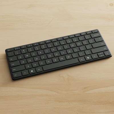 Incase Designer Compact Designed by Microsoft Wireless Keyboard, Black (21Y-00001)
