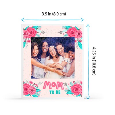 HP Sprocket 3.5 x 4.25" Zink Sticky-Backed Photo Paper, 100 Sheets/Pack (HPIZ3X4100)