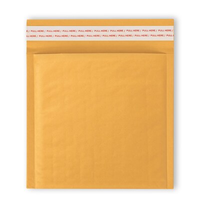 Quill Brand® 8 x 7 Self-Sealing Bubble Mailer, CD/DVD, 25/Carton (ST56654B)