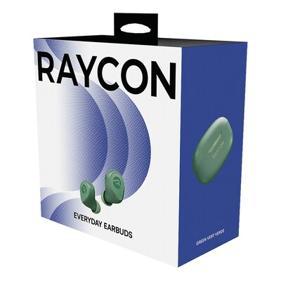 Raycon The Everyday Earbuds Wireless Noise Canceling Earbuds, Bluetooth, Forest Green (RCNRBE72623EGR)