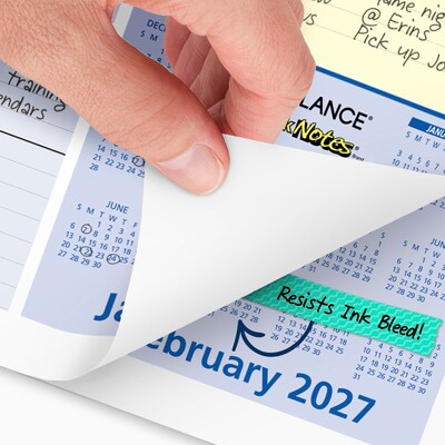 2027-2028 AT-A-GLANCE QuickNotes 18" x 11" Monthly Desk Pad Calendar (SK710-00-27)