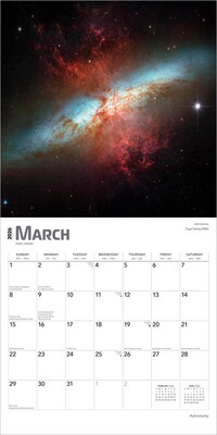 2026 BrownTrout Astronomy 12" x 12" Monthly Wall Calendar (9798330702169)