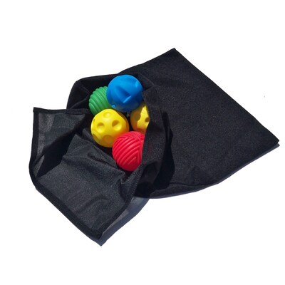 Get Ready Kids Tactile Sensory Ball Set with Hide-N-Seek Sack, 17/Set (MTB822)