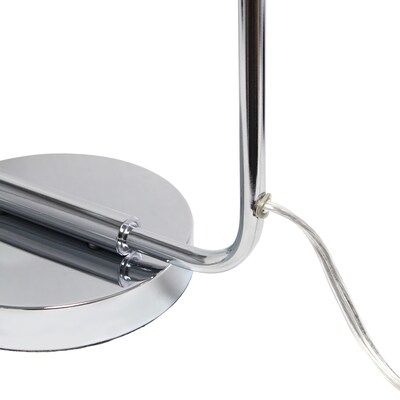 Lalia Home Industrial Mesh Desk Lamp, Chrome (LHD-2000-CH)