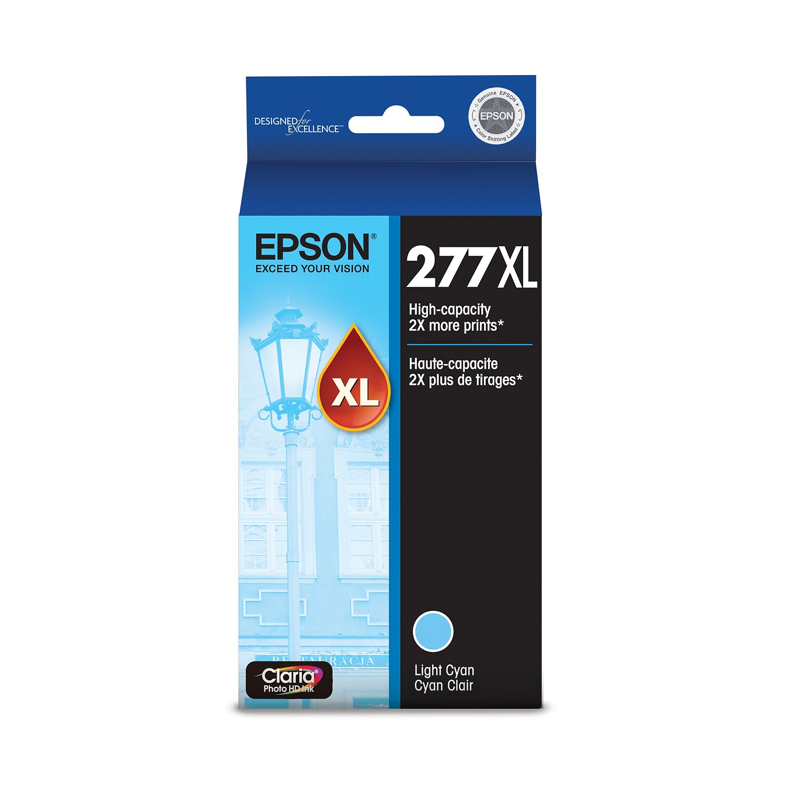 Epson T277XL Light Cyan High Yield Ink Cartridge