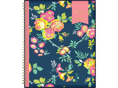 2023-2024 Blue Sky Day Designer Peyton Navy 8.5 x 11 Academic Weekly & Monthly Planner, Multicolor
