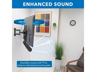 Mount-It! Sonos Arc TV Mounting Soundbar Bracket, 22 lbs. (MI-SB52)