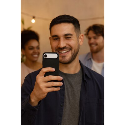 SaharaCase Indy Series MagSafe Phone Case for iPhone 17 Air, Shock Absorbing, Scorpion Black (CP00956)