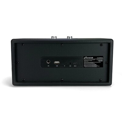 Victor VAS-3003 Portable Wireless Bluetooth Speaker, Black (VAS-3003-BK)