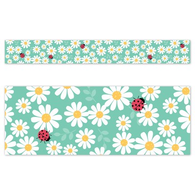 Creative Teaching Press Core Decor EZ Border, 3 x 2, Daisy Bug, 24/Pack, 3 Packs/Bundle (CTP11047-3)