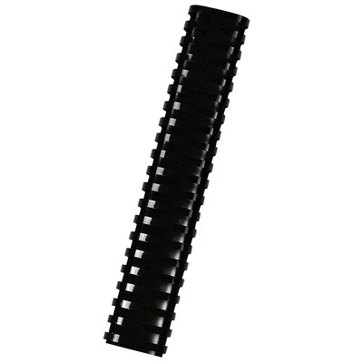 Fellowes 2" Plastic Binding Spine Comb, 500 Sheet Capacity, Black, 40/Pack (52369)
