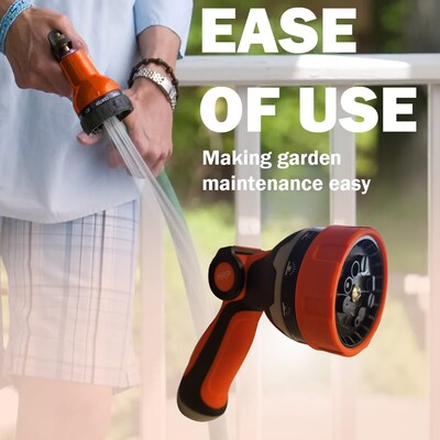 Hose Reel Pro Heavy Duty Retractable Garden Hose Reel, 1/2" x 100', Gray (GHR-1/2-GY-100)
