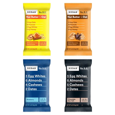 RXBAR Protein Bar Variety Pack, 48/Carton (KEE00745)