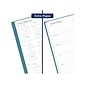2023-2024 Cambridge WorkStyle Balance 8.5" x 11" Academic Weekly & Monthly Planner, Plastic Cover, Teal/Gold (1606-905A-12-24)