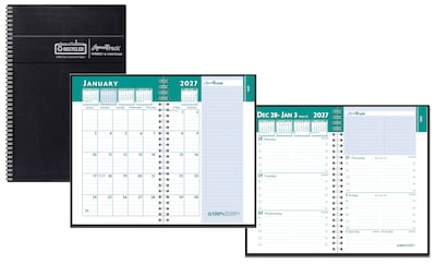 2027 House of Doolittle 8.5 x 11 Weekly/Monthly Express Track Planner (296-02)