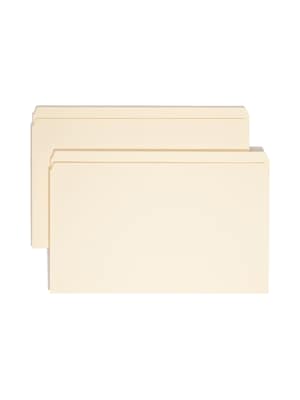 Smead File Folder, Straight-Cut, Legal Size, Manila, 100/Box (15300)