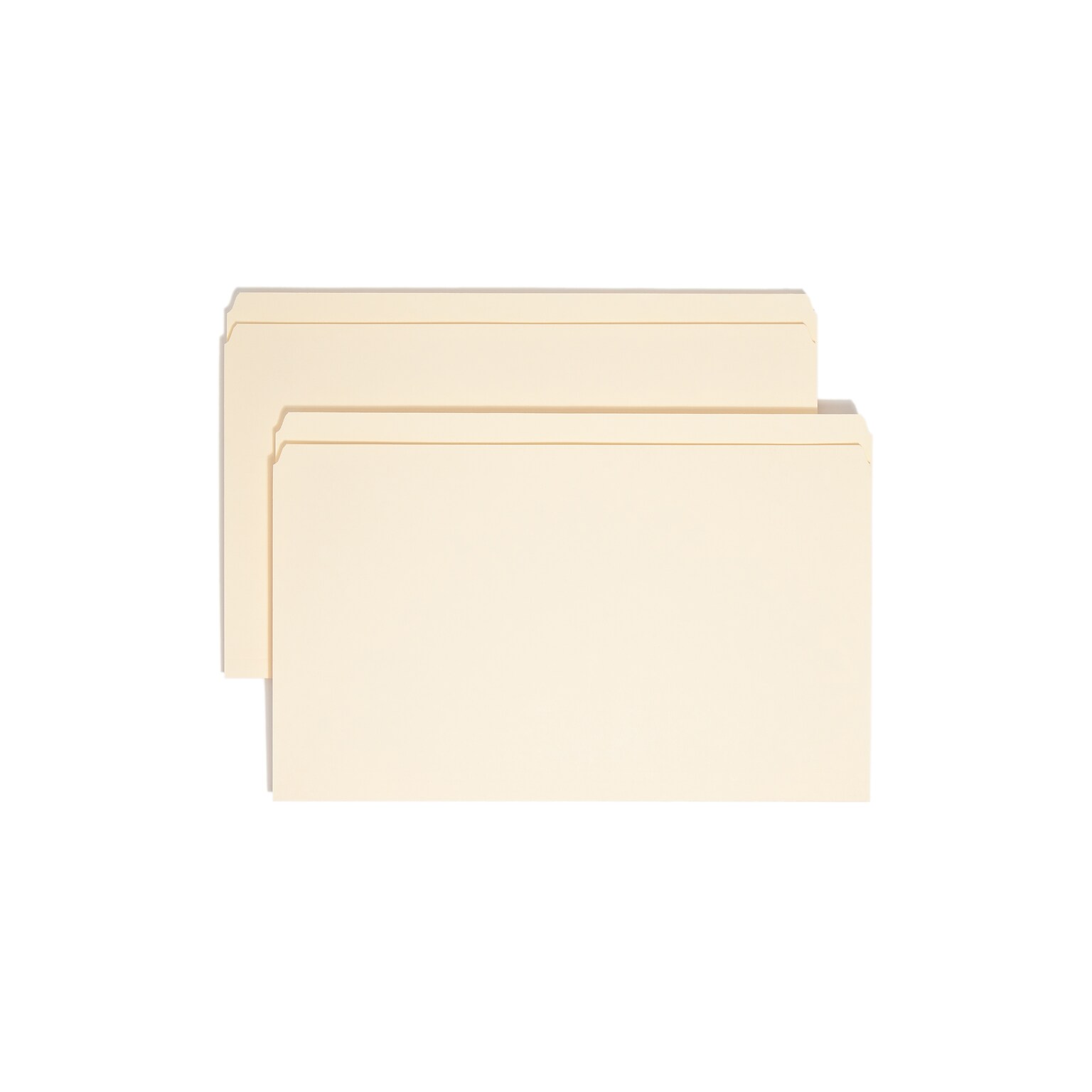 Smead File Folder, Straight-Cut, Legal Size, Manila, 100/Box (15300)