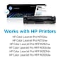 HP 206X Black High Yield Toner Cartridge (W2110X), print up to 3150 pages
