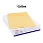 Staples® Self-Sealing Kraft Catalog Envelopes; 9-1/2" x 12-1/2", Brown, 100/Box (17066)