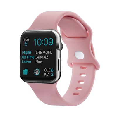 LAX Silicone Band for Apple Watch, Pink