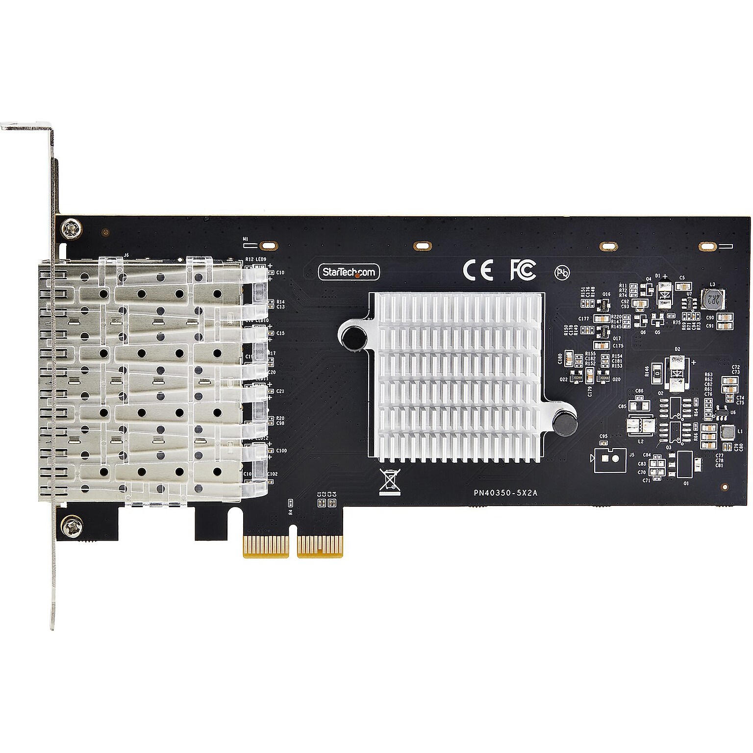 StarTech 4-Port PCI Express 2.0 x2 Gigabit Ethernet Adapter (P041GI-NETWORK-CARD)