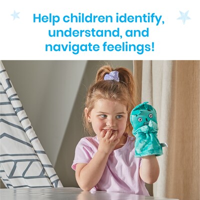 hand2mind Feelings Family Hand Puppets, Assorted Colors (97394)