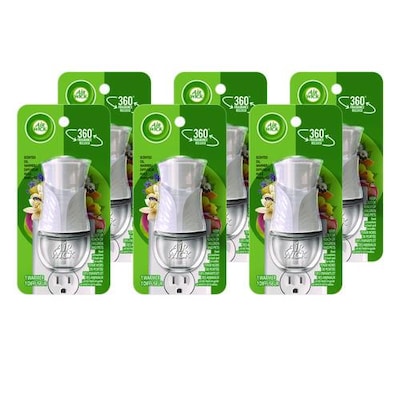 Air Wick Scented Oil Warmer, White, 6/Carton (62338-78046)