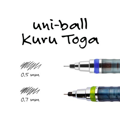 uni-ball Kuru Toga Mechanical Pencil, 0.5mm, #2 Hard Lead (1751934)