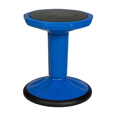 Flash Furniture Lucas Plastic Kids Wobble Stool, Blue (BFT9001F16BL)
