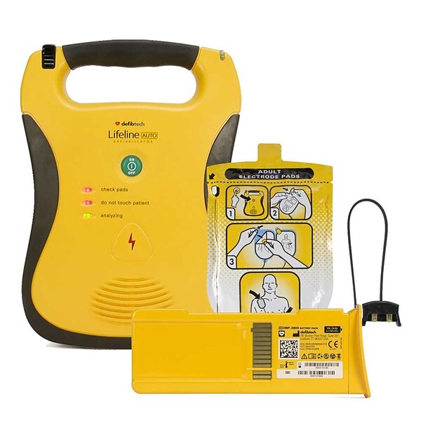 Defibtech Lifeline AUTO AED Defibrillator Kit (CCPRX-0007)