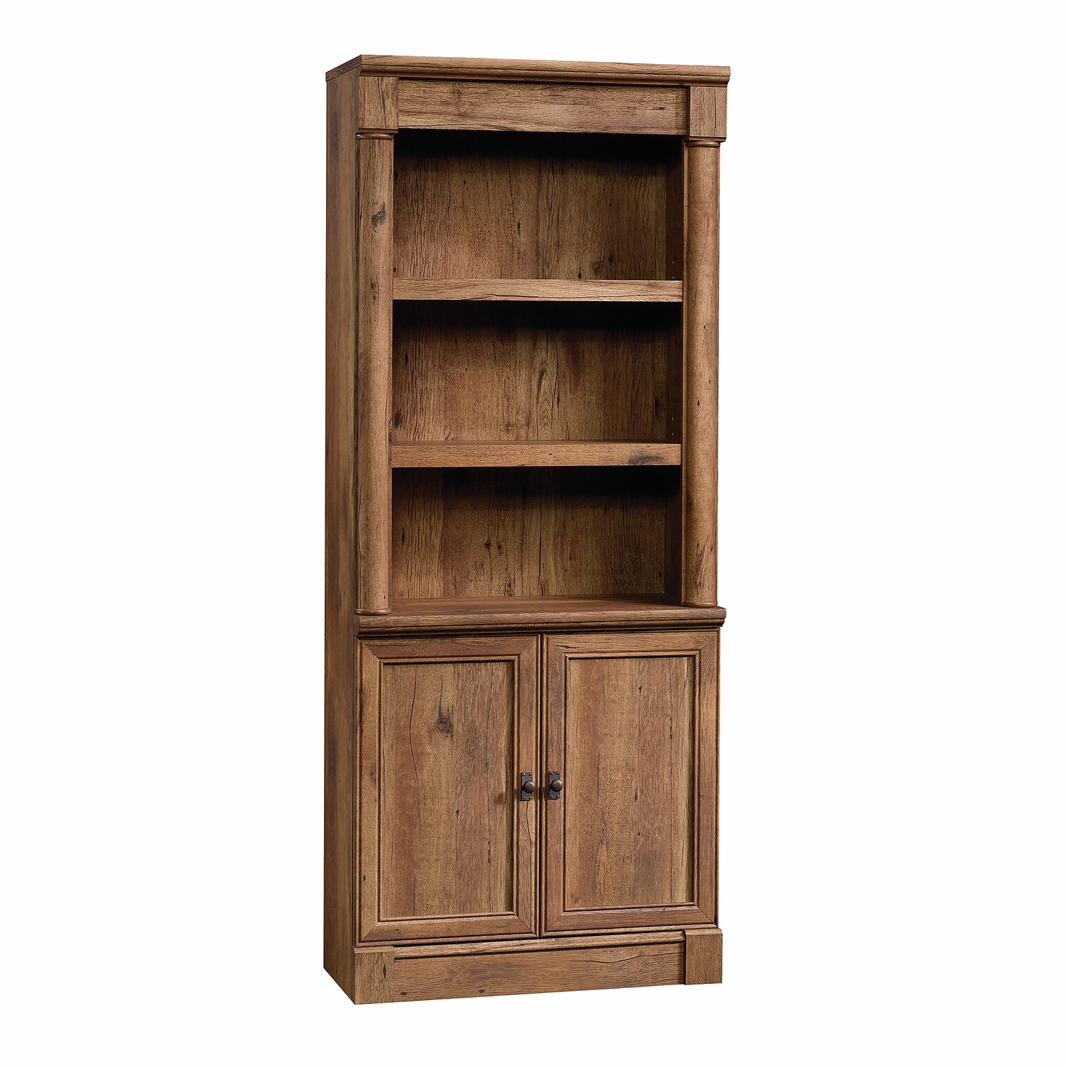 Sauder Palladia 72H 5-Shelf Bookcase, Vintage Oak (420609)
