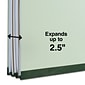 Staples® 60% Recycled Top Tab Pressboard Classification Folders, 2/5 Cut Tab, 2 Partitions, 10/Box (18339)