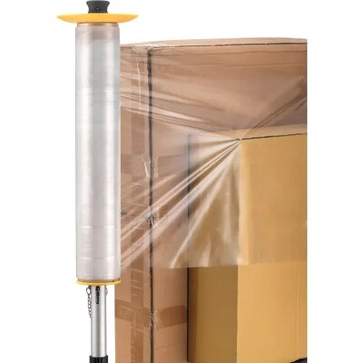 Global Industrial Stretch Wrap Dispenser For 12-20W Roll, Extended Reach (244294)