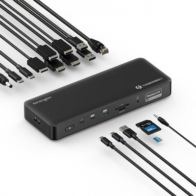 Kensington SD5910T EQ Thunderbolt 4 Docking Station for Windows and Chrome OS Laptop (K35233NA)