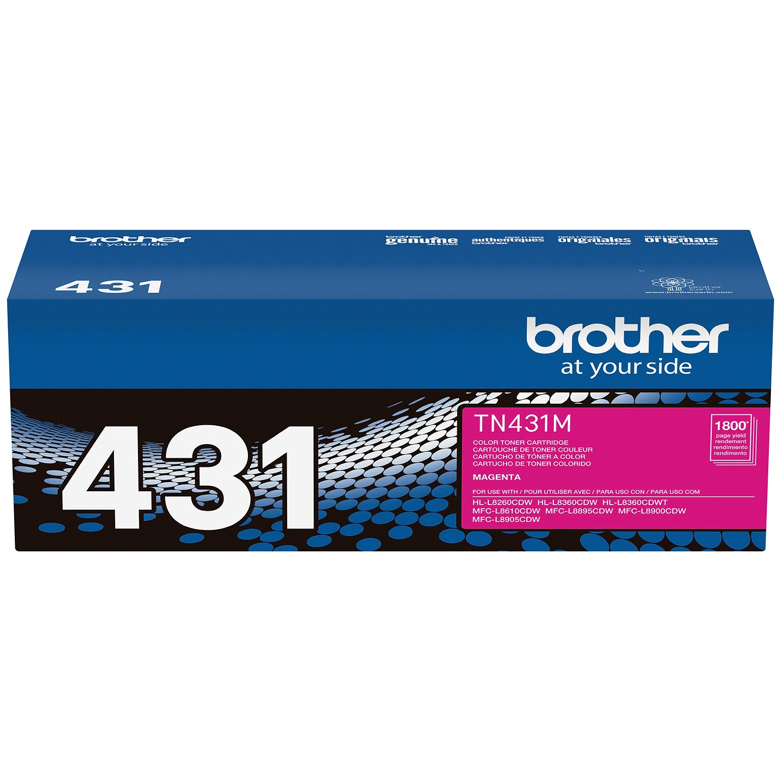 Brother TN-431 Magenta Standard Yield Toner Cartridge   (TN431M)