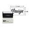 Custom 2000 Plus® PI 35 Pre-inked Stamp, 1-1/16 x 1-13/16