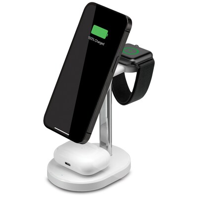 iLive 3-in-1 Wireless Charging Stand