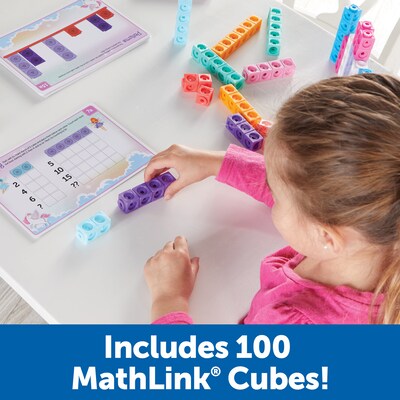 Learning Resources MathLink Cubes Kindergarten Math Activity Set: Fantasticals! (LER 9331)
