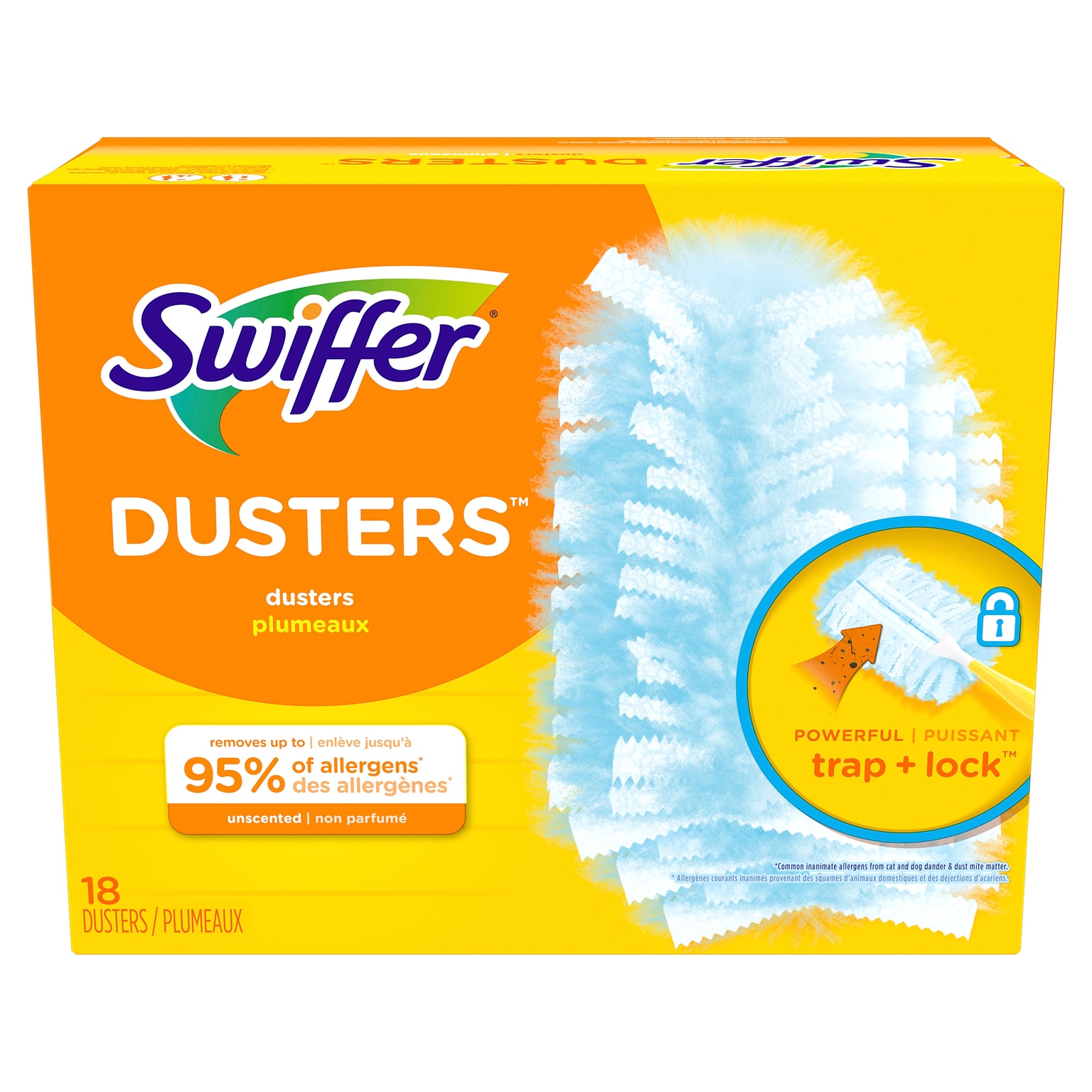 Swiffer Dusters Cloth Refills, Blue, 18/Box (99036)