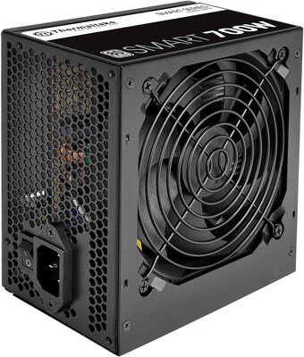 Thermaltake SMART Series 700W ATX 80 Plus Certified Active PFC Power Supply, Black (PS-SPW-0700NNFAW