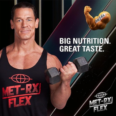 MET-Rx Big 100 Gluten Free Super Cookie Crunch Protein Bar, 3.52 oz., 9 Bars/Box (NRN55727)