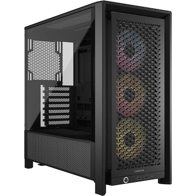 Corsair FRAME 4000D RS ATX Mid-Tower Computer Case, Black (CC-9011296-WW)